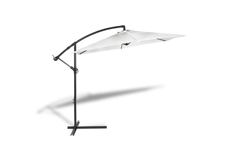 Parasol flottant Lifa Garden - 300 cm - 250 cm de haut - couleur crème