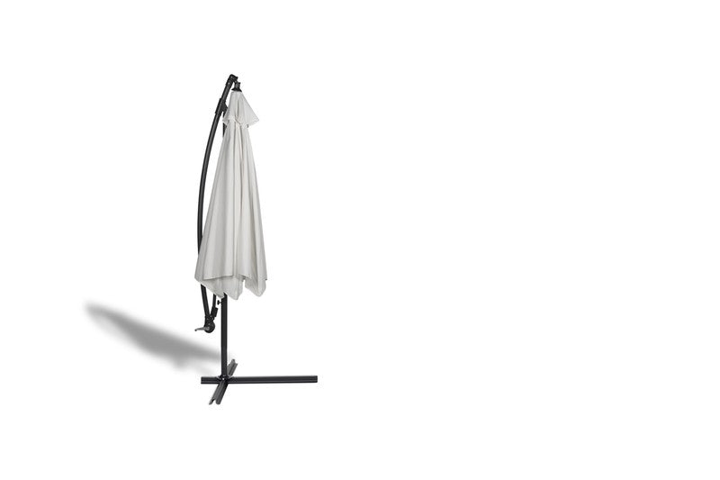 Parasol flottant Lifa Garden - 300 cm - 250 cm de haut - couleur crème