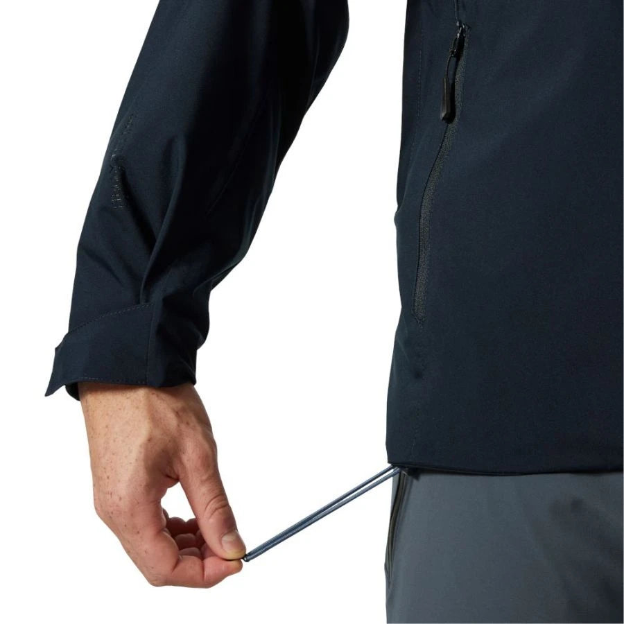 Helly Hansen Alpine Isolated Jacket - Hommes - Imperméable et coupe-vent - 2-Way Stretch - Coupe régulière - Bleu - Taille S