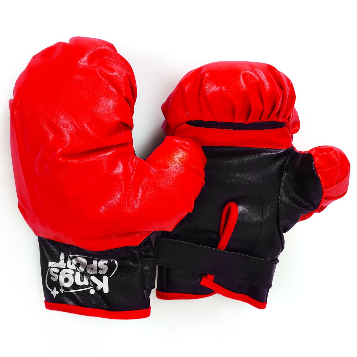 Coast Children's Boxing Set Adjustable Boxing Ball Holder with Gloves and Pump 81-123.5 cm Black/Red