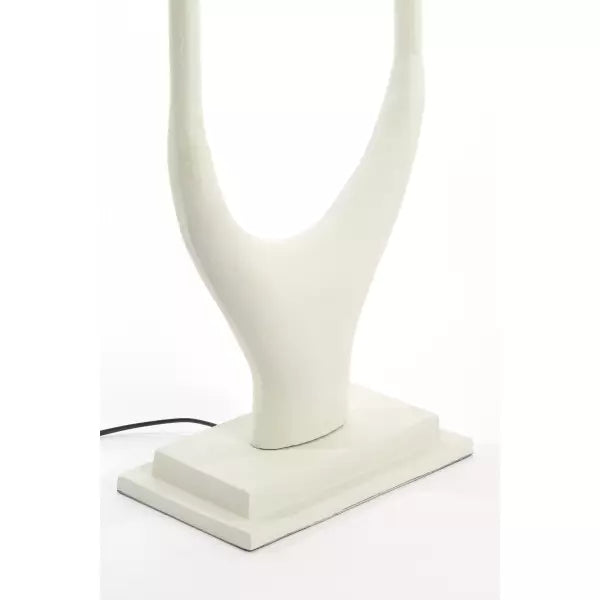 Light & Living GAVI Lampadaire 2-Lumières 149 cm - Crème - Design élégant et moderne