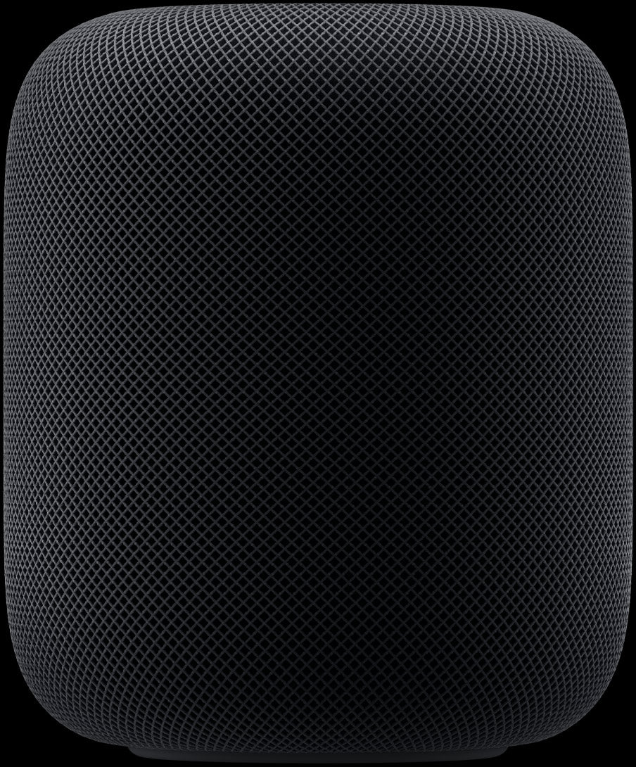 Apple HomePod Midnight - Enceinte intelligente puissante - Son profond - 168 x 142 mm - Noir