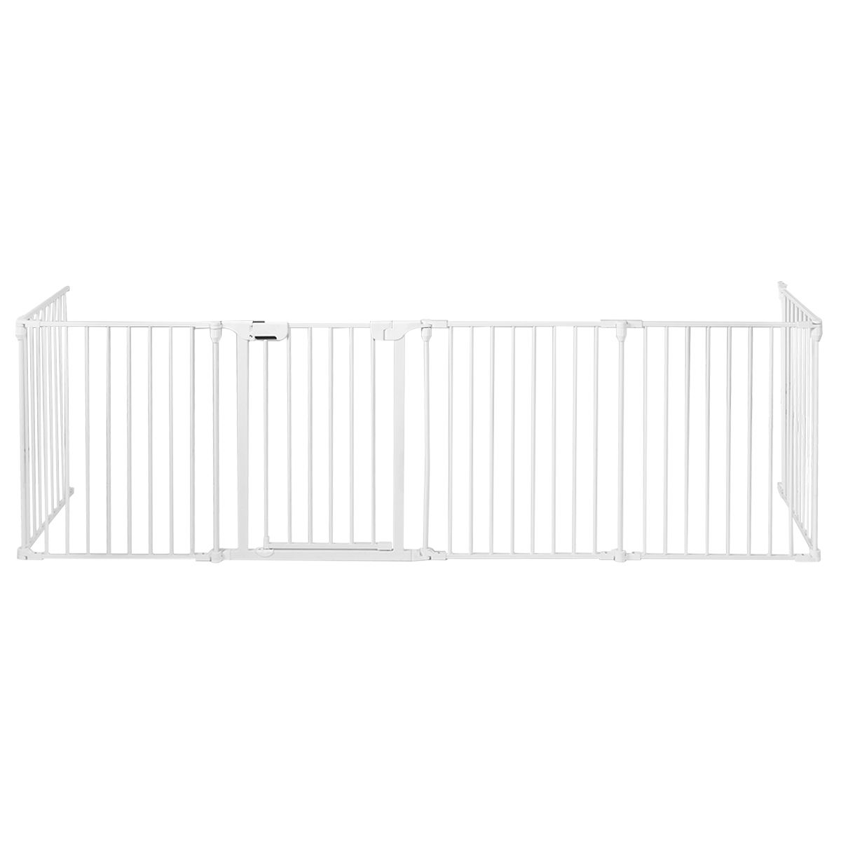 Coast Collapsible Fence - Nylon Plastic - 120 x 102 x 74cm - White