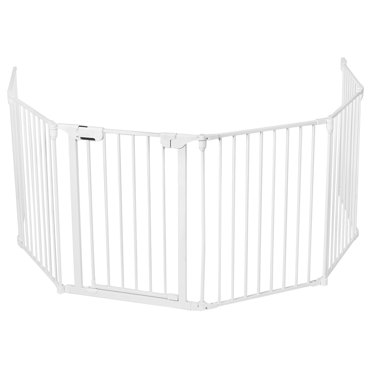 Coast Collapsible Fence - Nylon Plastic - 120 x 102 x 74cm - White