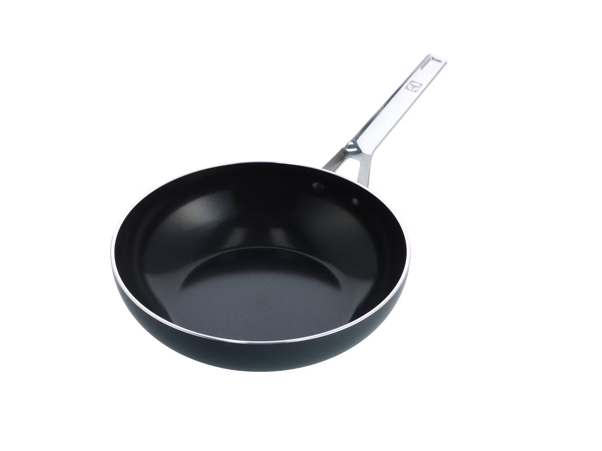 Wok Electrolux en aluminium - sans PFAS - 28 cm - Noir