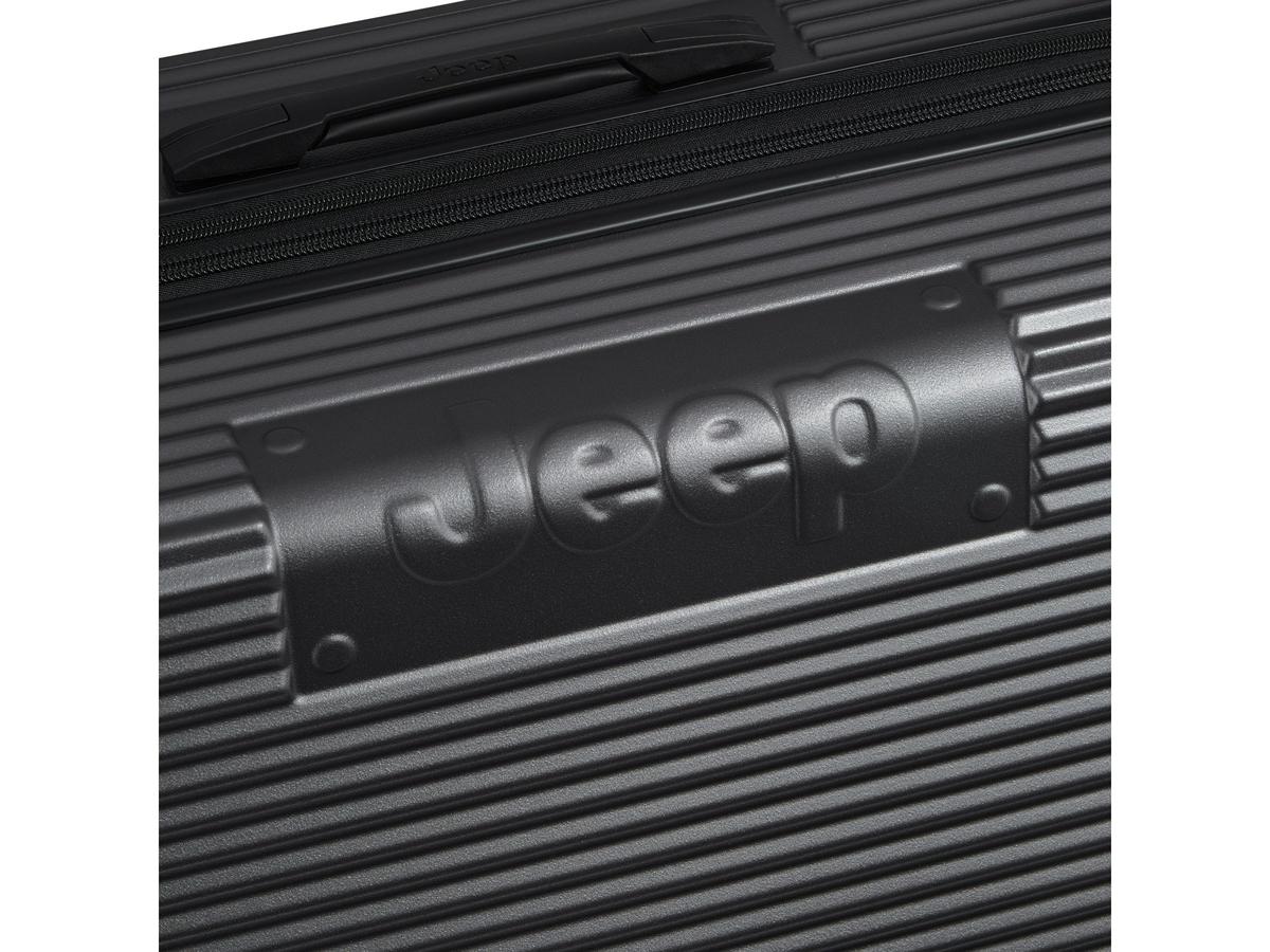 Jeep Trolley extensible XL - 81 cm - Silver