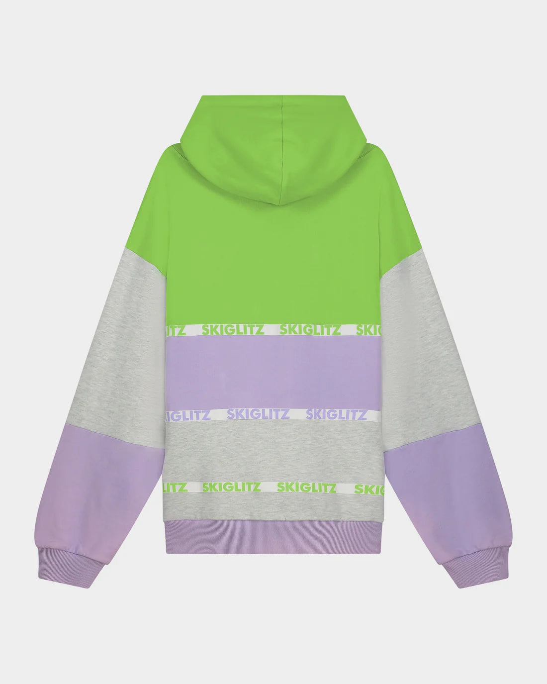 Stieglitz Heidi Hoodie Sweater Melange Grey - Confort oversize - 80% coton / 20% polyester - Collection SKIGLITZ - Taille M