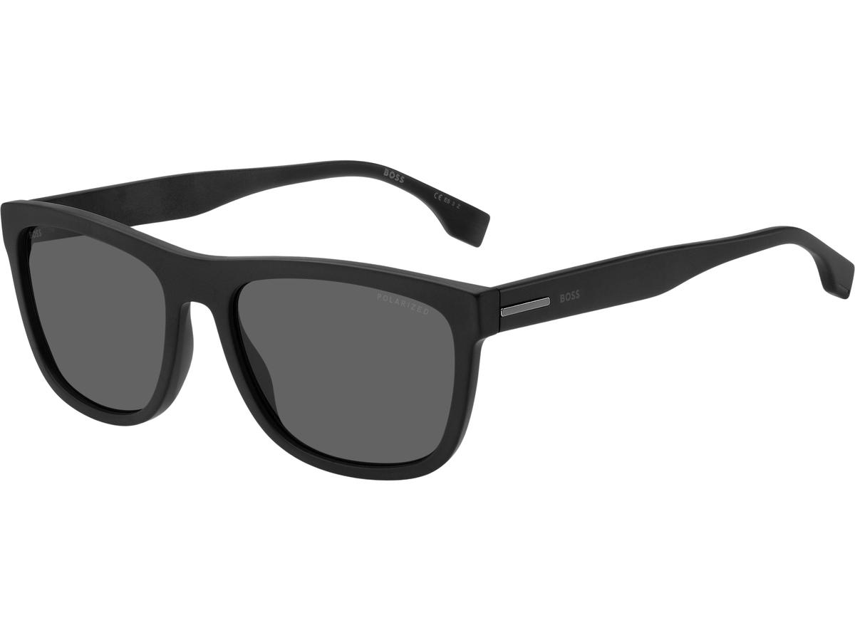 Hugo Boss Wayfarer lunettes de soleil Matte Black 58-18-150 hommes