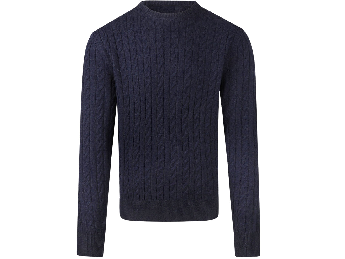 McGregor Cable Crew Neck Sweater Navy - Taille S - Bleu foncé