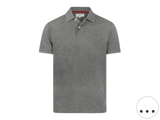 Polo McGregor Classic Hommes Polo Rouge foncé MM999.9001.01C