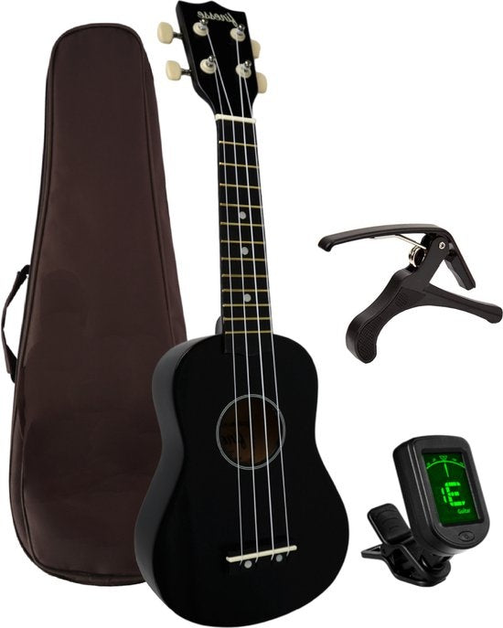 Finesse Ukulele - Starter Set - 21" - Instrument de musique - Modèle Hilo