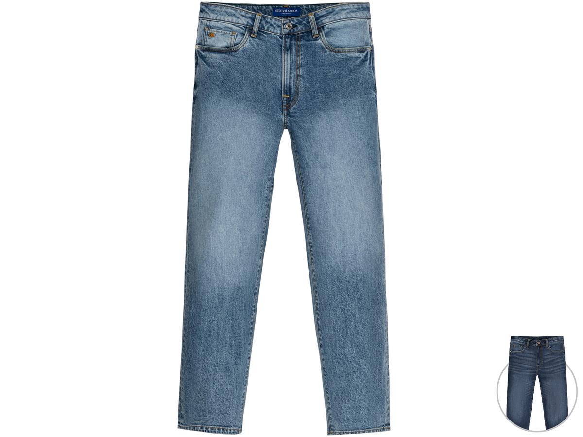 Scotch & Soda Haarlem Straight Fit Jeans W38-L34 Navy/Bright 467 SFA25VMB-21256
