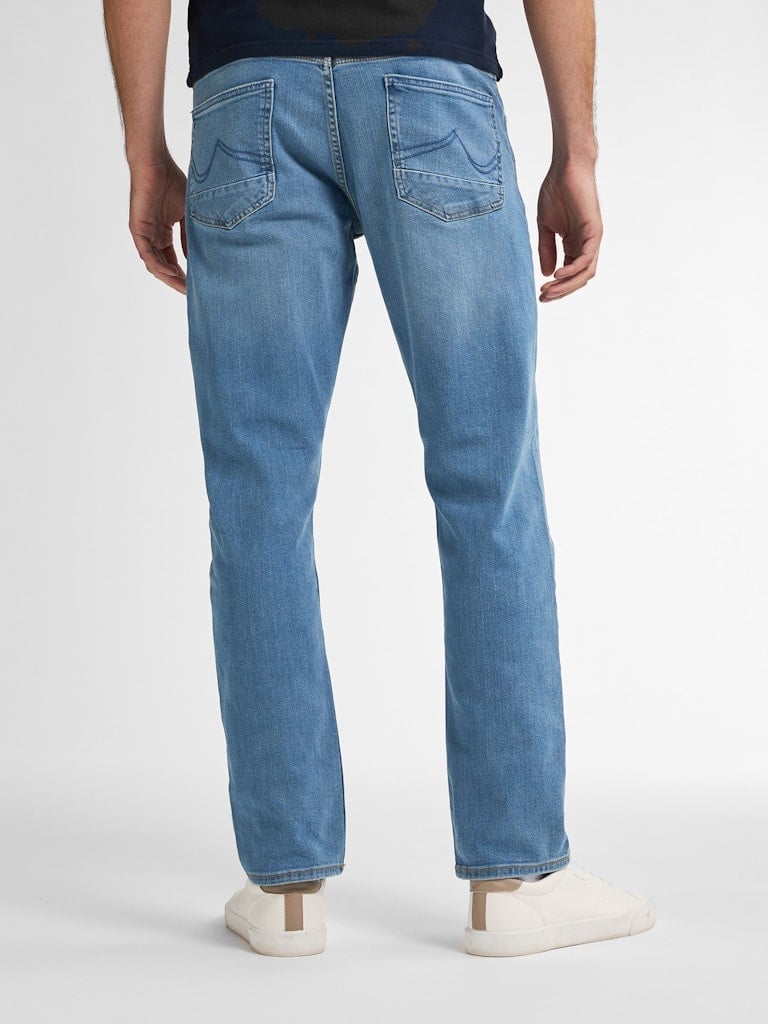 Jeans Petrol Industries - Coupe droite - L33 L32 - Hommes - Bleu clair