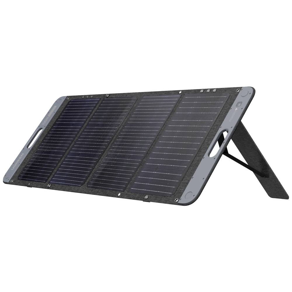Panneau solaire pliable Ugreen 100W noir - 574x540 mm (replié) / 1290x540x410 mm (assemblé) - 5.5A Monocristallin