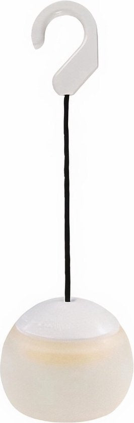 Lampe pendante LED - Ampoule - 4 LED - Silicone - blanc