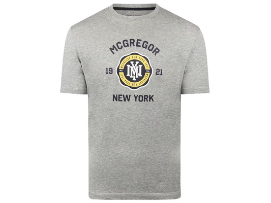 McGregor 1921 NY T-Shirt Hommes XL Gris foncé Mélange