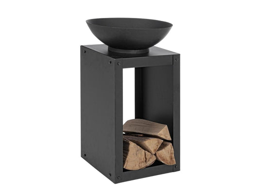 Bizzotto Efesto Firebowl - 38 x 38 cm - Noir