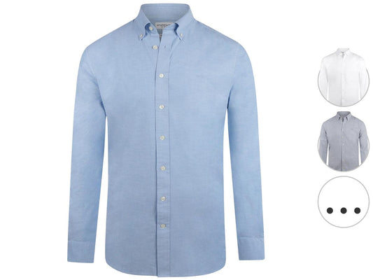 McGregor Stretch Oxford Shirt Light Pink XL MM999.6001.01 8001