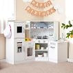 Coast Children's Kitchen - Avec son et lumière - Accessoires inclus - Bois - Blanc