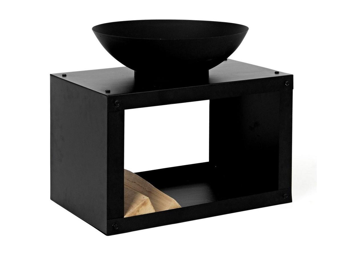 Bizzotto Efesto Firebowl - 38 x 38 cm - Noir