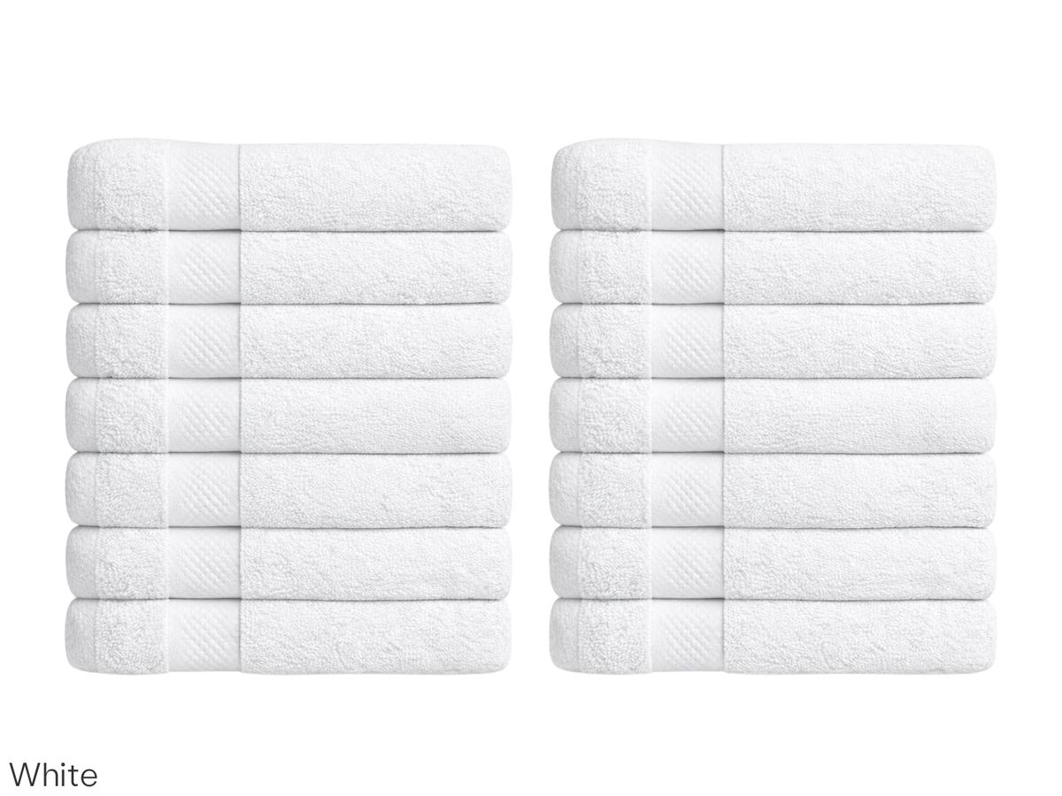 Lotus Towel 14x - 50 x 100 cm - Anthracite - Lot de 7x 2 pièces 500gr