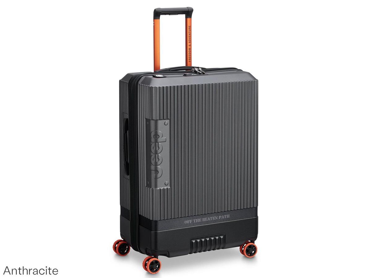 Jeep Trolley extensible XL - 81 cm - Silver