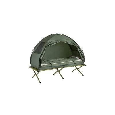 SoBuy Tente 4in1 - Verte - 193x160x86cm