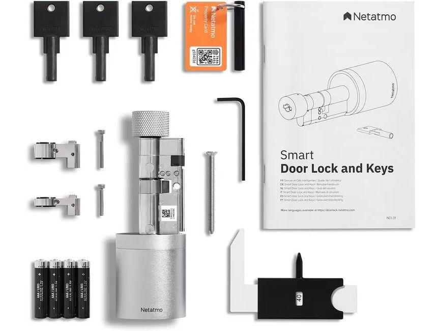 Netatmo Electric Smart Door Lock NDL01 - Remis à neuf - Serrure connectée avec clés intelligentes