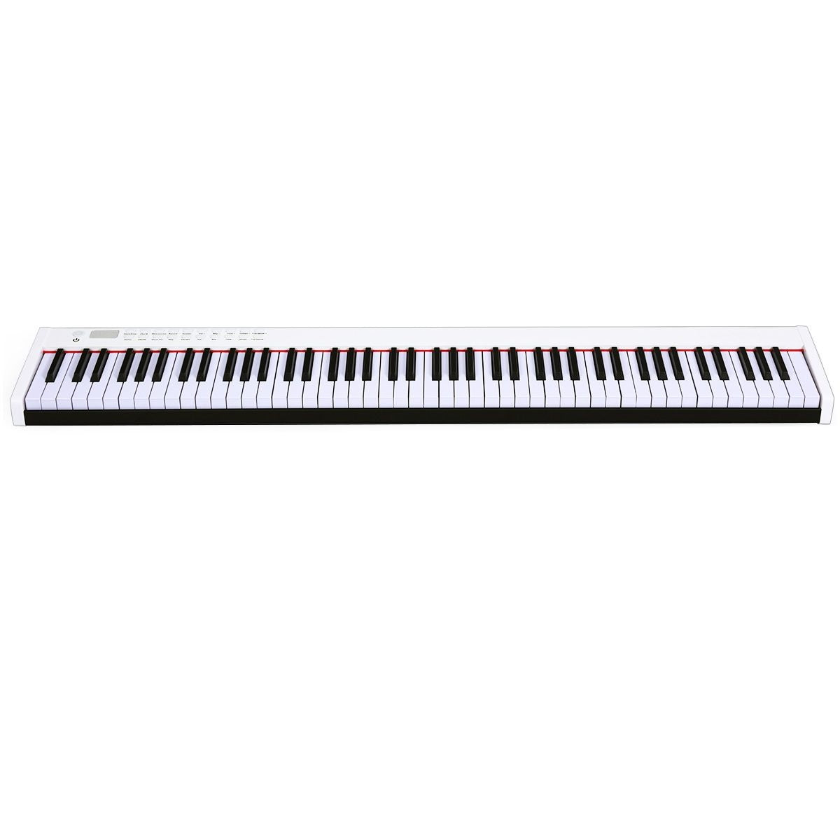Coast Digital Piano with 88 Keys Portable Includes Bag - White