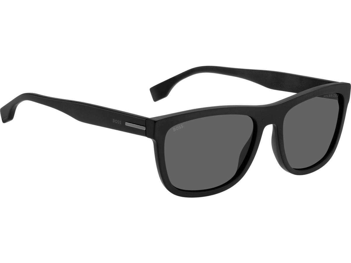 Hugo Boss Wayfarer lunettes de soleil Matte Black 58-18-150 hommes
