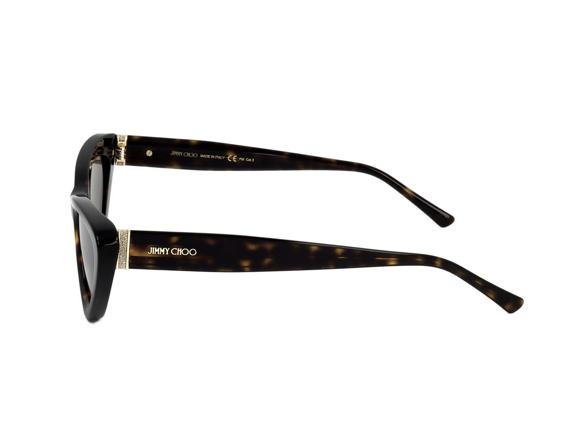 Jimmy Choo Addy/S Lunettes de soleil femme Havana 52-19-145