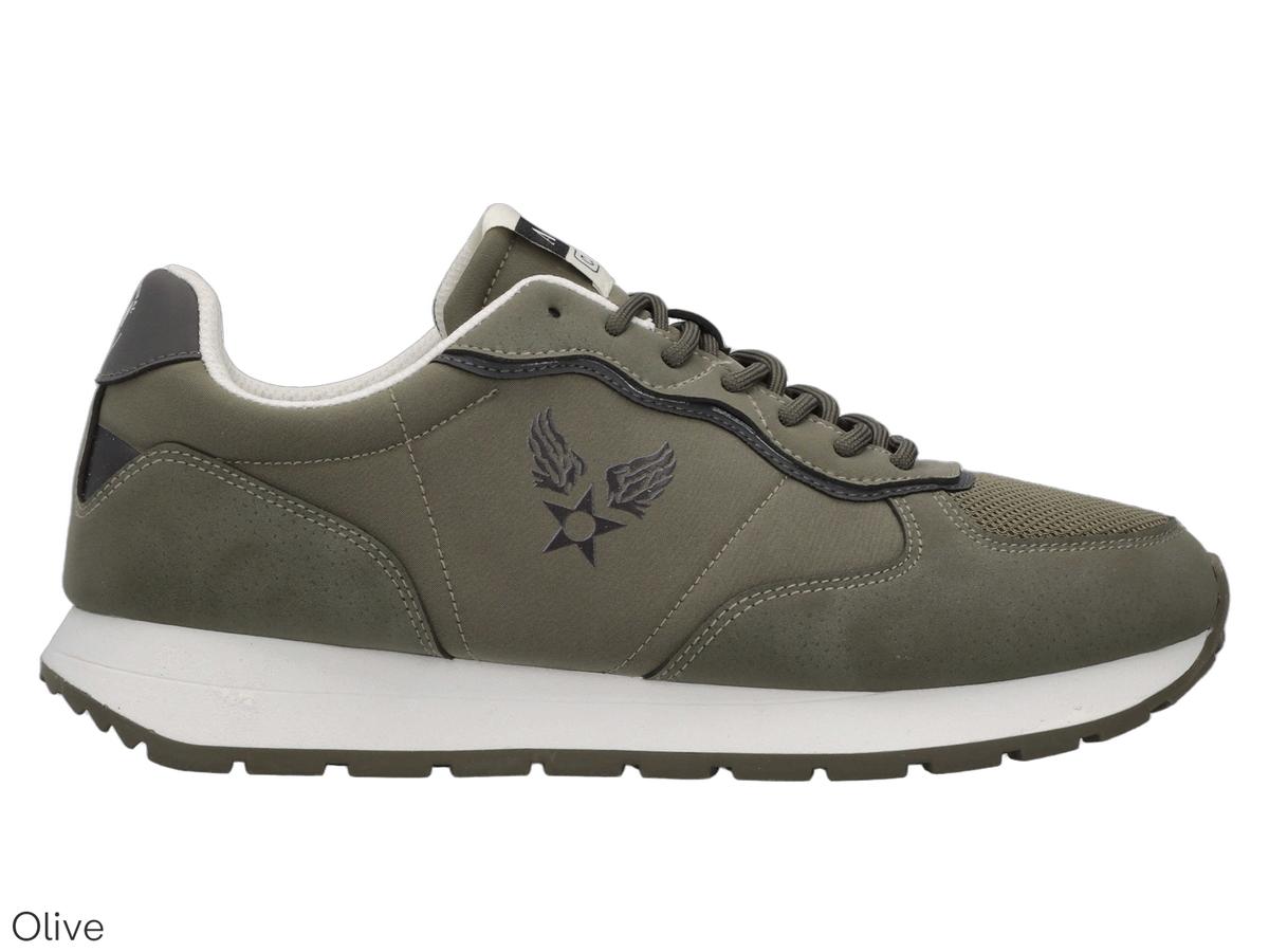Avirex Vivian003 Sneakers Hommes - Taille 43 - Vert olive
