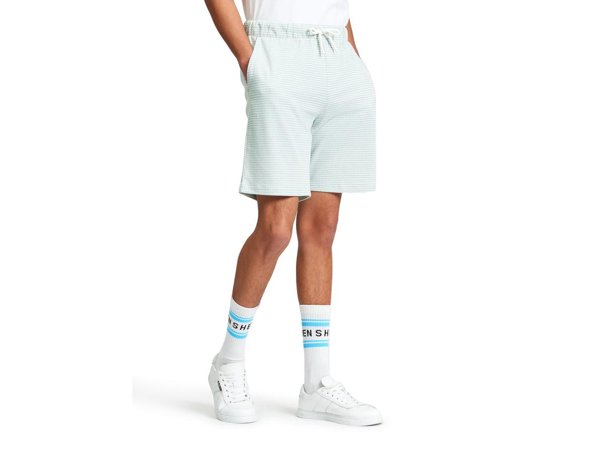 Ben Sherman Signature Shorts - Homme - Taille L - Mint - 600 Tri Colour Textured Short