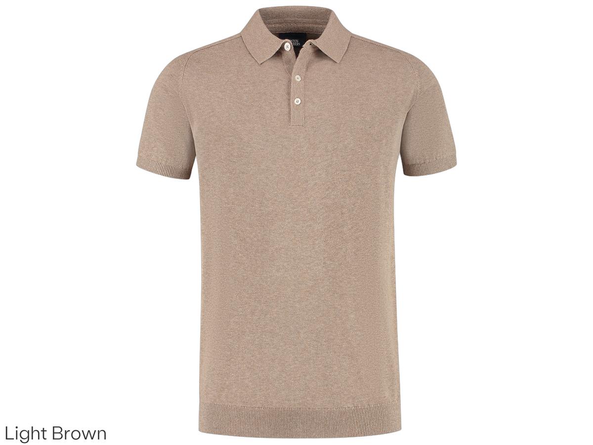 Boston Brothers Polo en maille XL Lt Sand BBO36S500-0000-9515