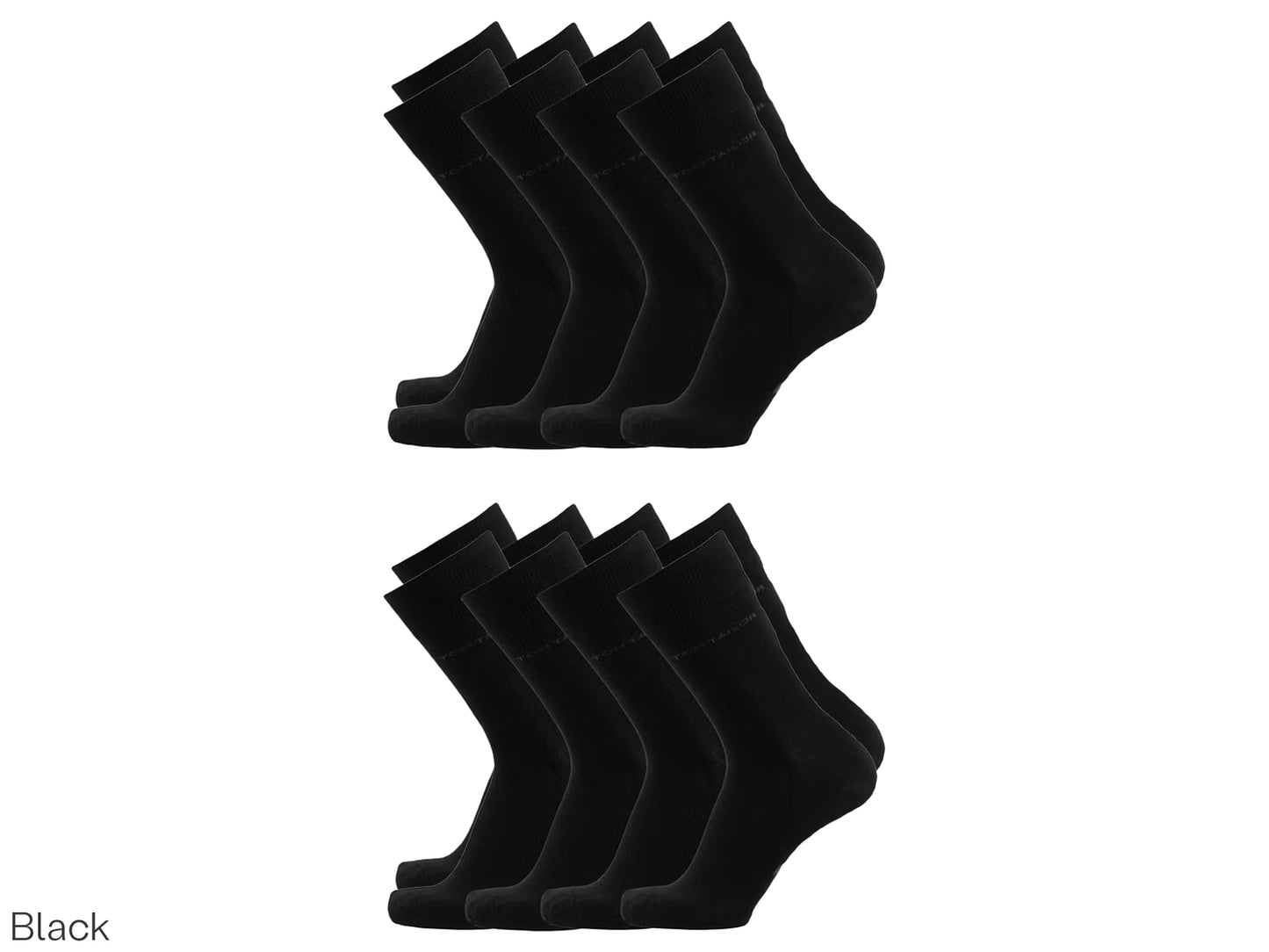 Tom Tailor 8 paires de chaussettes de travail bleu foncé - Taille 43-46