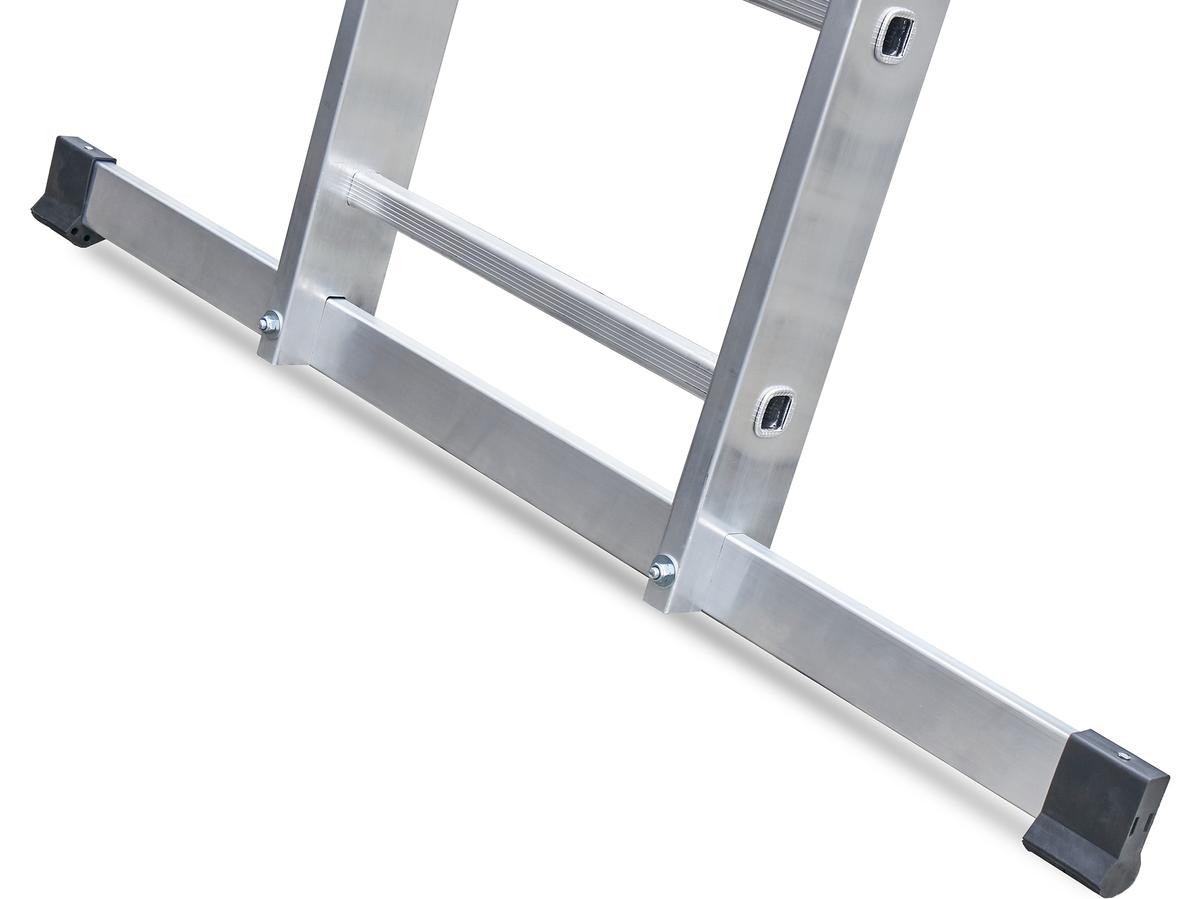 Échelle combinée Drabest - 2x 9 marches - Aluminium - 2.70 m
