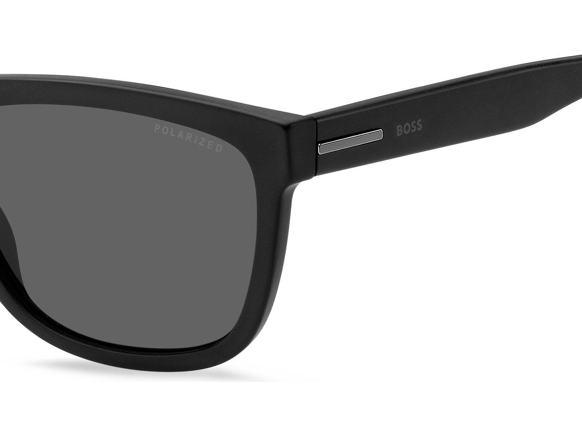 Hugo Boss Wayfarer lunettes de soleil Matte Black 58-18-150 hommes