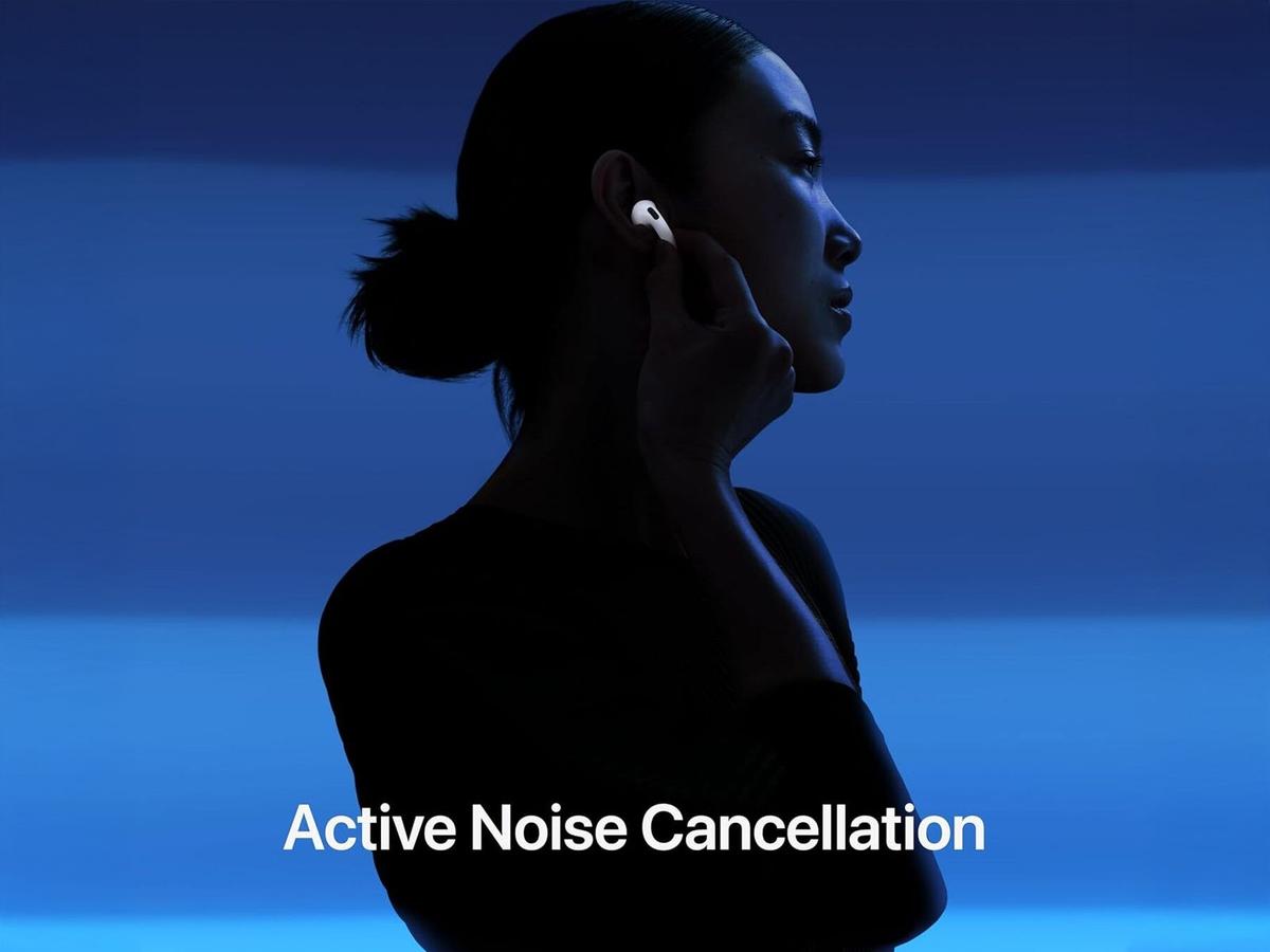 Écouteurs sans fil Apple AirPods 4 ANC avec annulation active du bruit - blanc