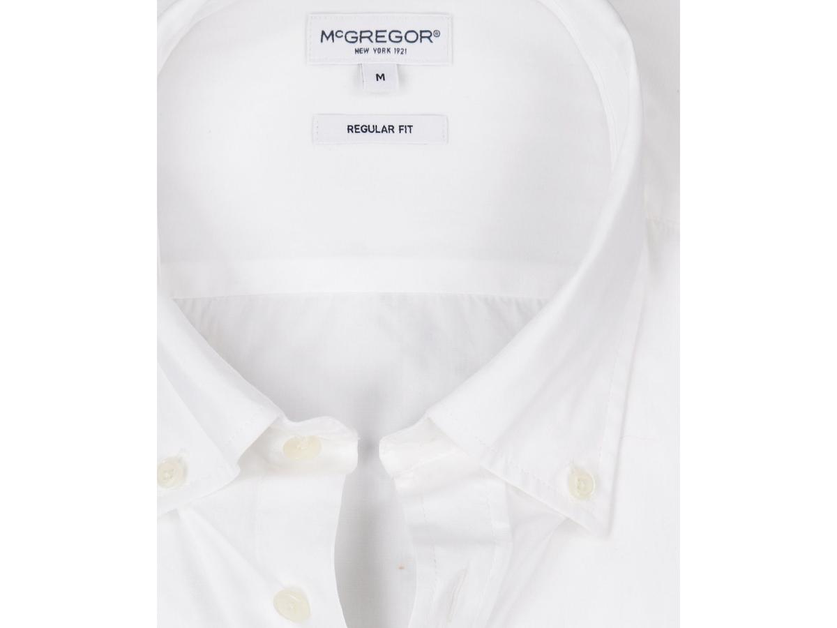 McGregor Stretch Poplin Shirt Hommes XL Dark Olive 5103 MM999.6001.01