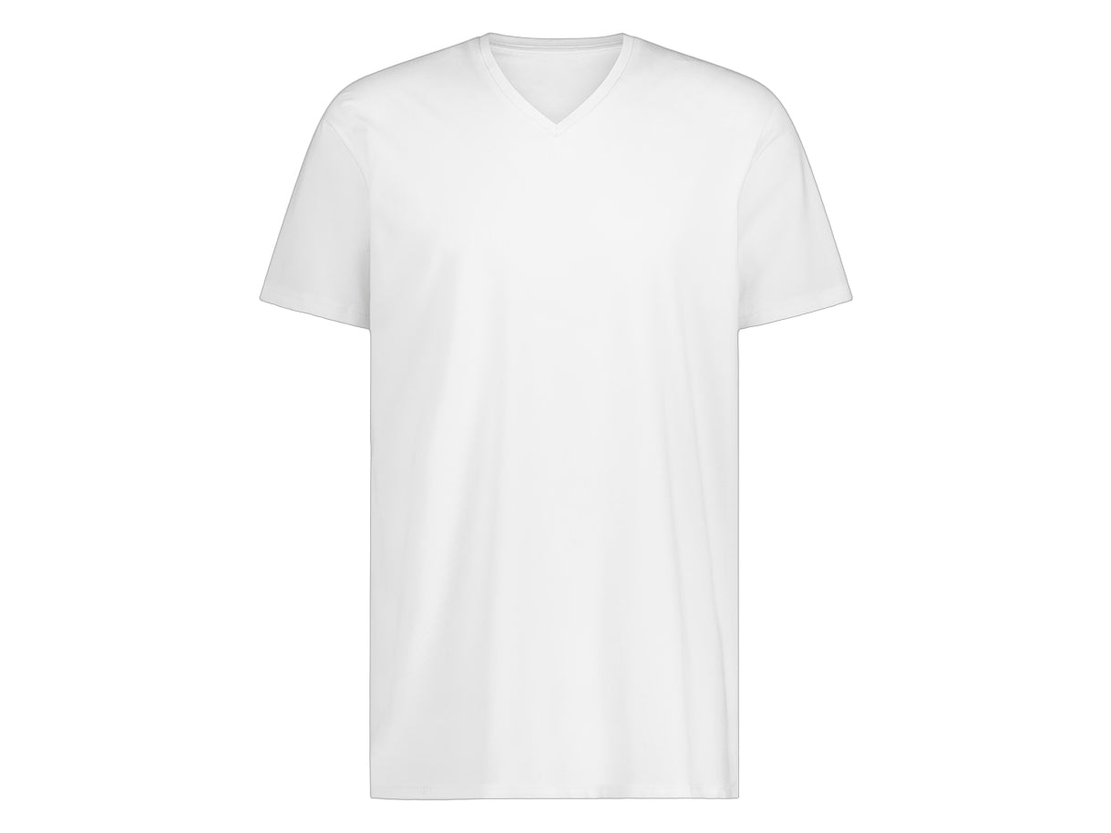 LebasQ T-Shirt en bambou 3-pack - noir - taille M - col en V hommes
