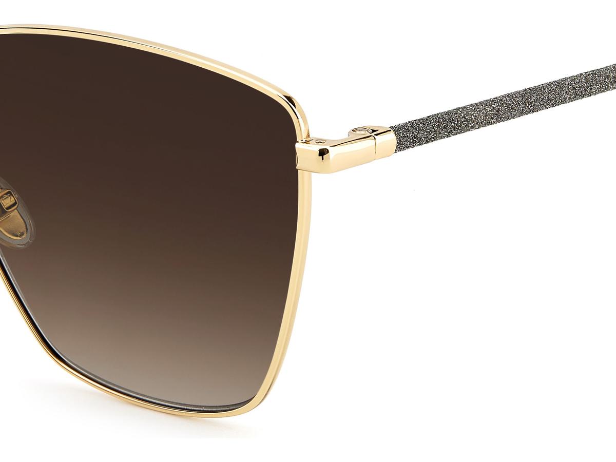Jimmy Choo Lunettes de soleil Lavi-S Gold Havana - Modèle Femme