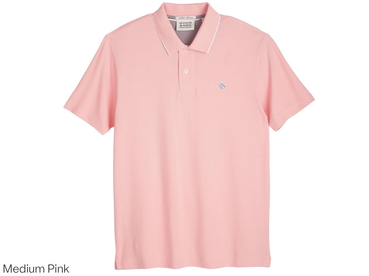 Polo à pointes Scotch & Soda Hommes XXL Glacier Ice 482 SSP26VMT-21156