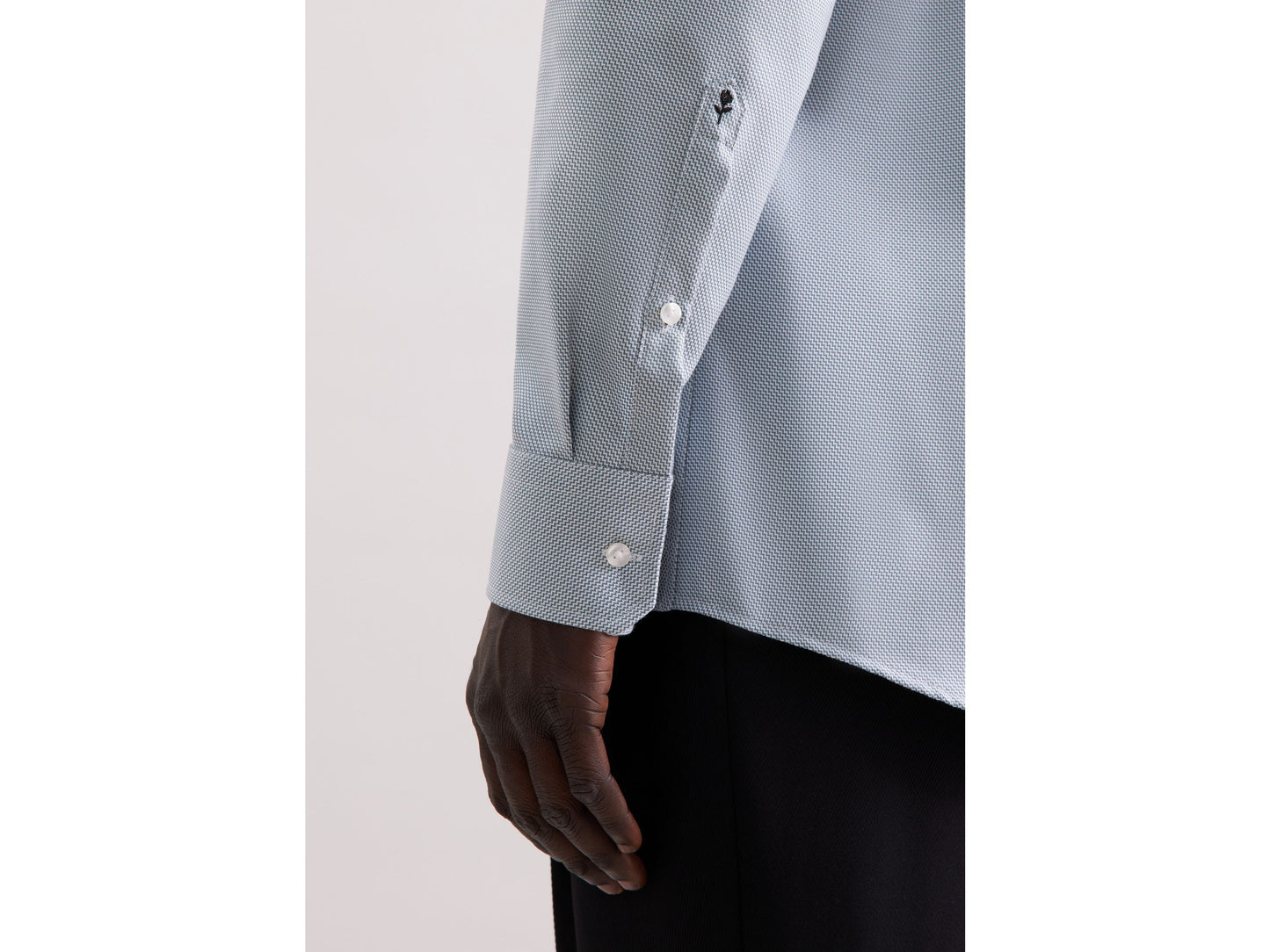 Seidensticker Business Shirt Spread Kent - Regular Fit - Light Sage Green - taille 43