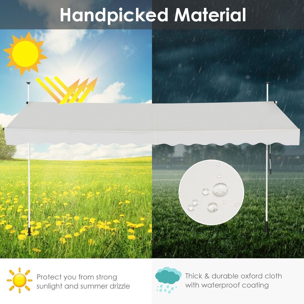 Store Coast - 200 x 300 cm - Beige