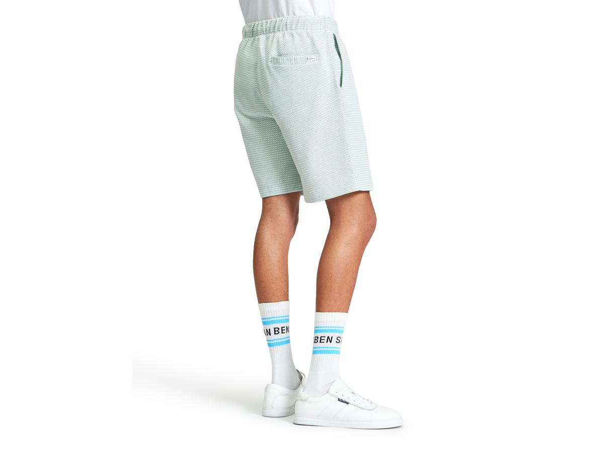 Ben Sherman Signature Shorts - Homme - Taille L - Mint - 600 Tri Colour Textured Short