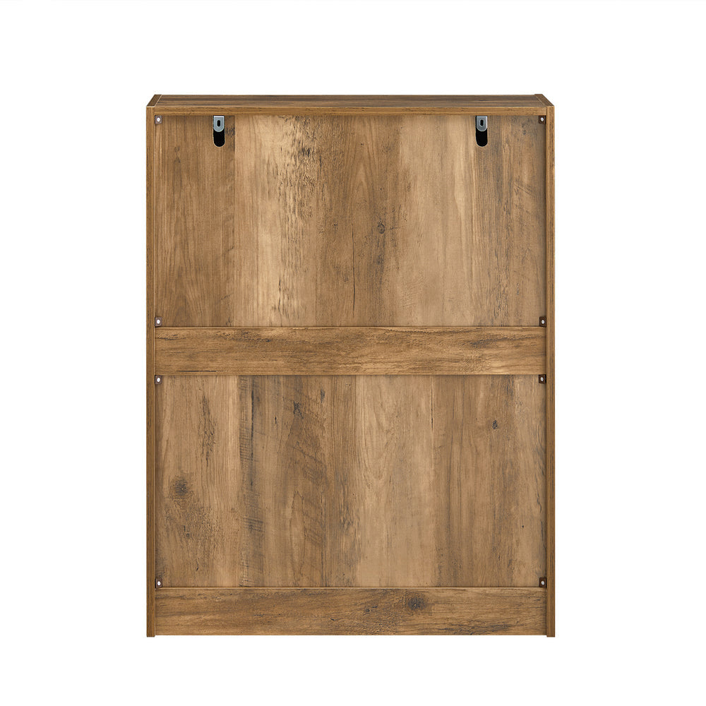 SoBuy Meuble à chaussures - Bois - 2 abattants - 60x79x23cm