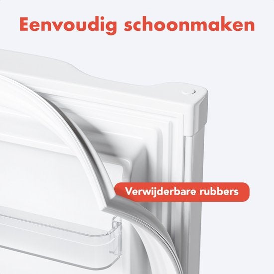 KitchenBrothers Réfrigérateur - 127L - Blanc