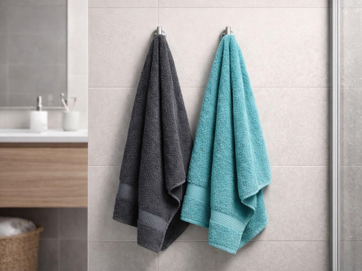Lotus Towel 14x - 50 x 100 cm - Anthracite - Lot de 7x 2 pièces 500gr