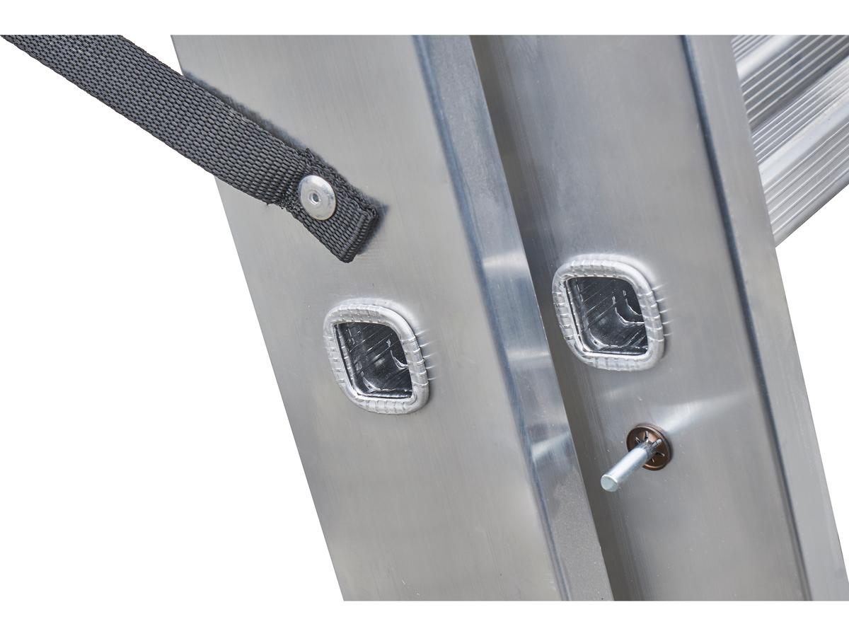 Échelle combinée Drabest - 2x 9 marches - Aluminium - 2.70 m