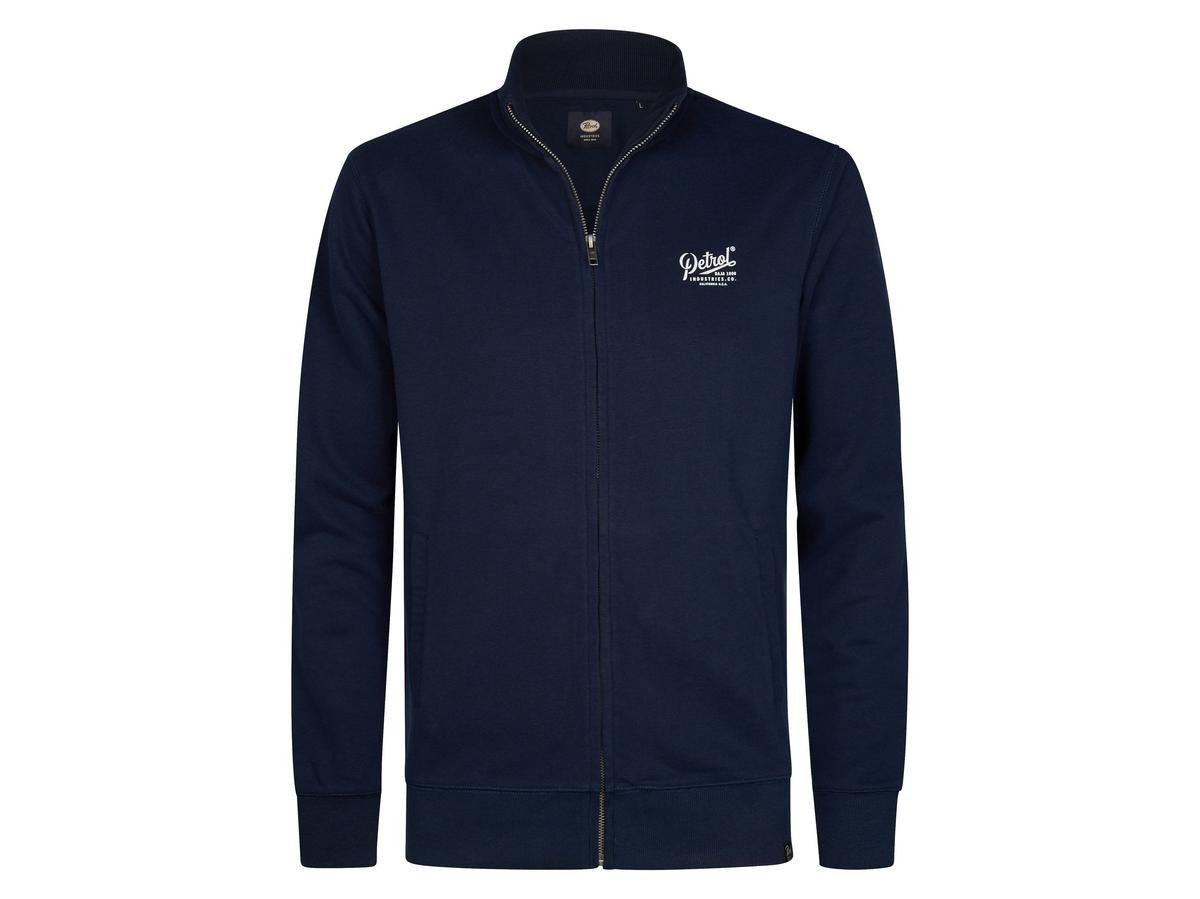 Petrol Industries Gilet bleu marine M-1060-SWC110-5178-S - Hommes Col Zip Taille M